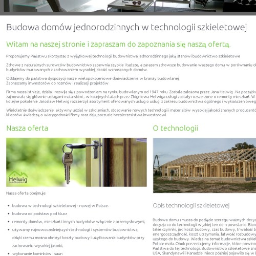 Tanie domy szkieletowe