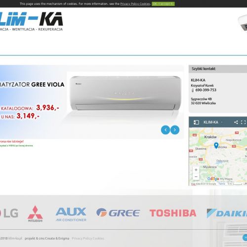 Klimatyzatory - Kraków