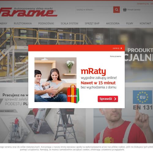 Gdańsk - podest roboczy