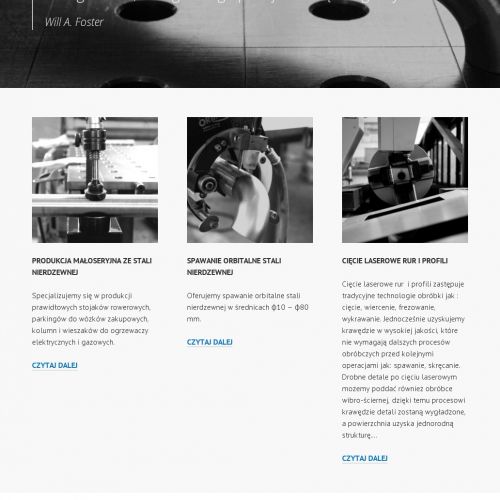 Cięcie laserowe profili w Poznaniu