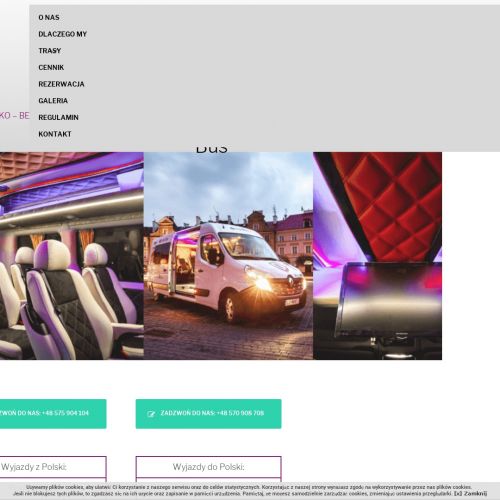 Warszawa - międzynarodowy przewóz osób