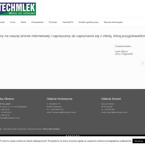 Maszyny komunalne lubelskie