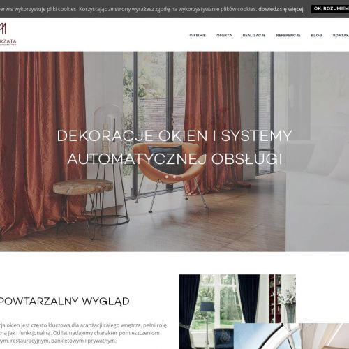 Poznań - zasłony hotelowe