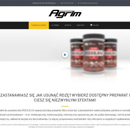 Środki czystości dla przemysłu