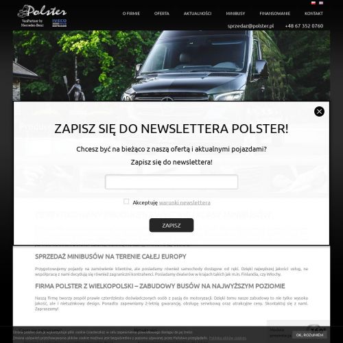 Sprzedaż minibusów Poznań