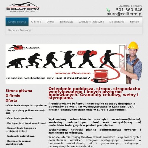 Warszawa - wdmuchiwanie wełny