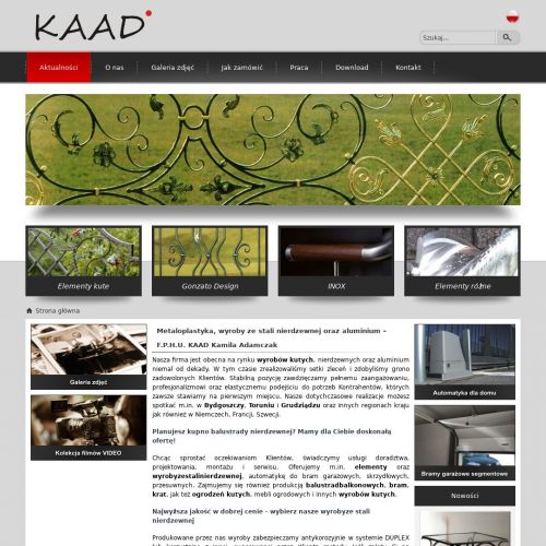 Toruń - balustrady schodowe kute