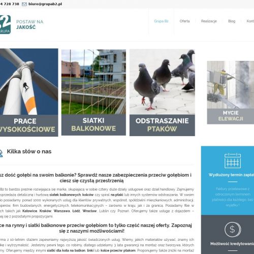 Siatka balkonowa - łódź