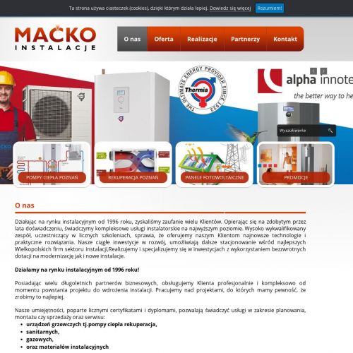 Montaż ogrzewania gazowego - Swarzędz