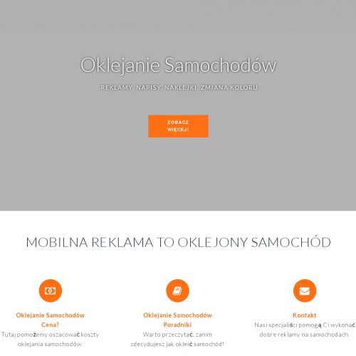 Oklejanie samochodów folią