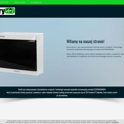 Bezinwazyjne osuszanie budynków