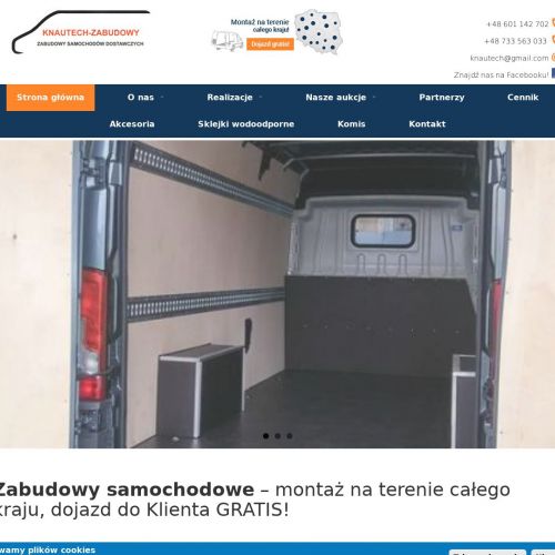 Zabudowy samochodów serwisowych w Łodzi
