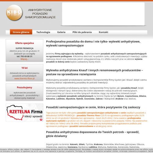 Łódź - wylewka anhydrytowa knauf