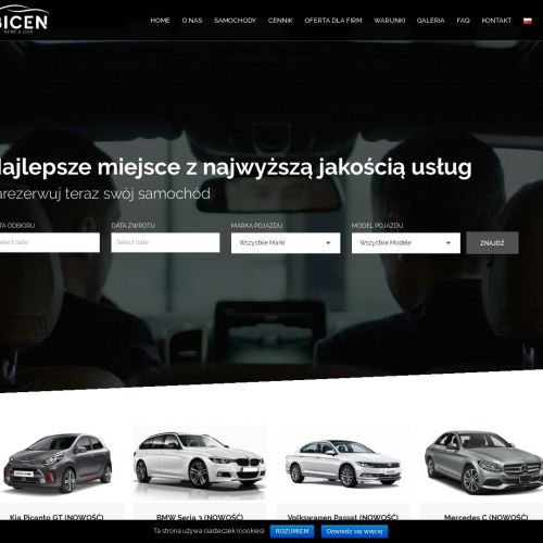 Warszawa - wynajem samochodów lotnisko chopina