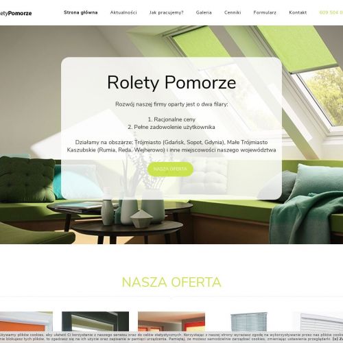 Rolety oliwa - Kartuzy