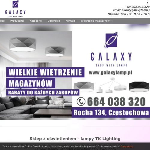 Częstochowa - tk lighting lampa