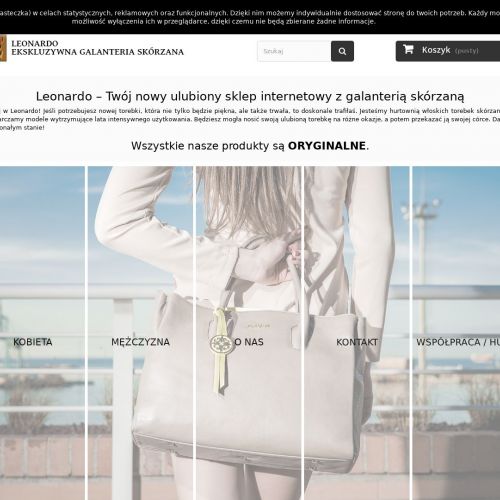 Torebka damska skórzana