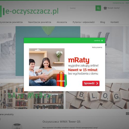 Oczyszczacz powietrza boneco