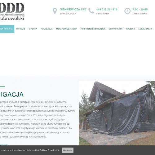 Toruń - zwalczanie pluskiew