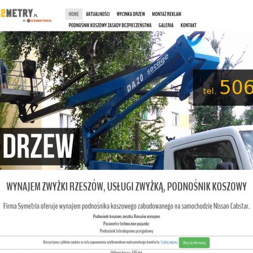Mycie witryn na wysokościach