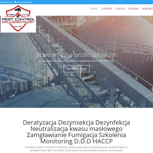 Odkomarzanie w Radomiu