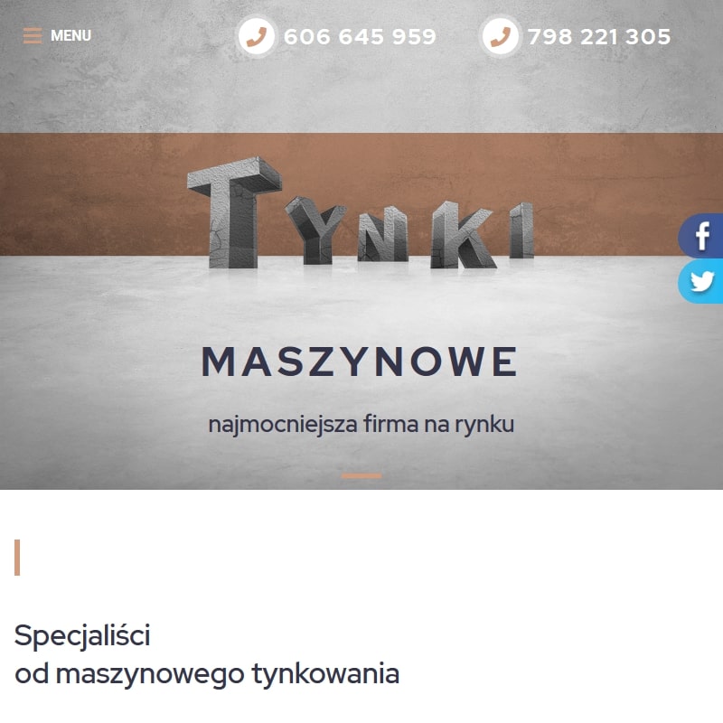 Tynk maszynowy łódź w Piotrkowie Trybunalskim
