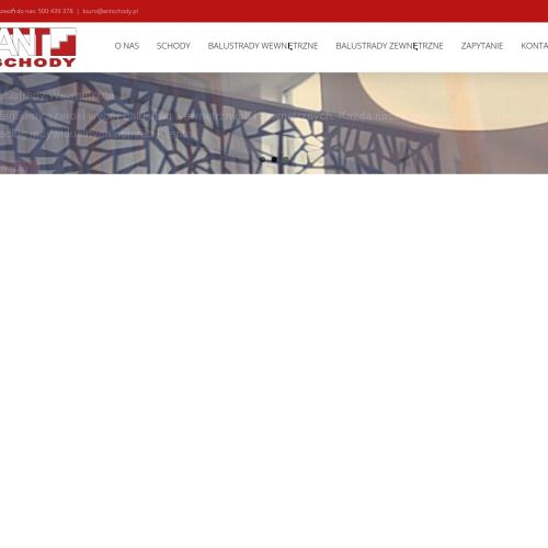 Warszawa - schody tarasowe