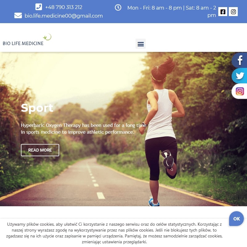 Skawina - komora hiperbaryczna zastosowanie