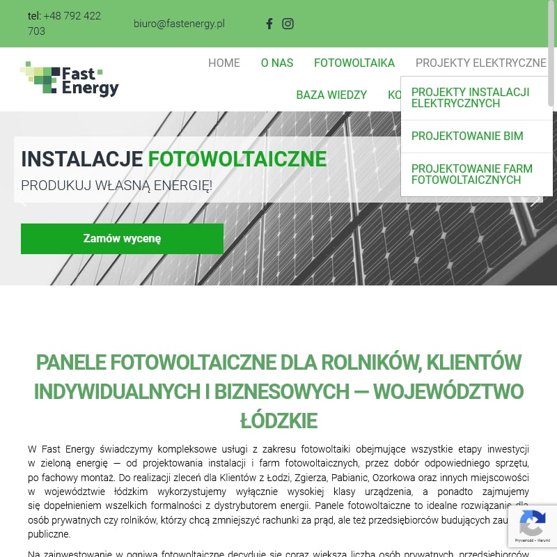 Projektowanie instalacji elektrycznych łódź - Aleksandrów łódzki