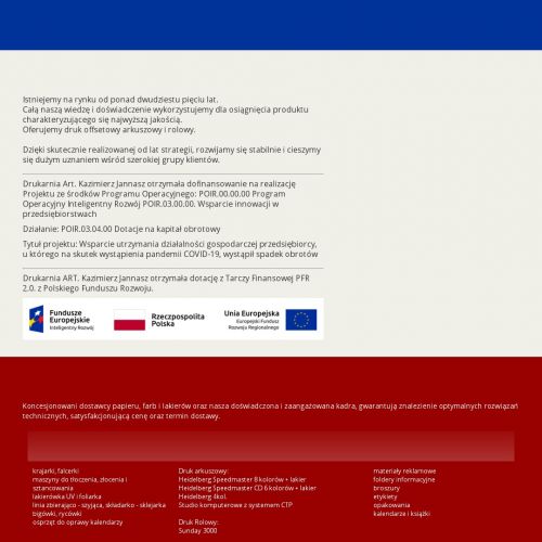 Warszawa - druk papieru firmowego cena