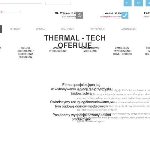 Izolacja ogniochronna