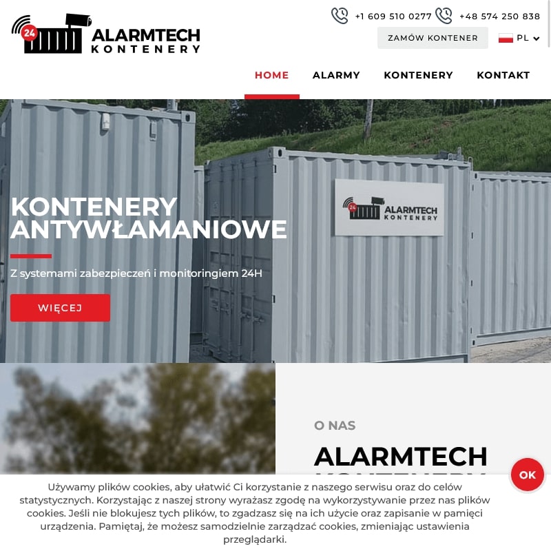 Lublin - kontener blaszak