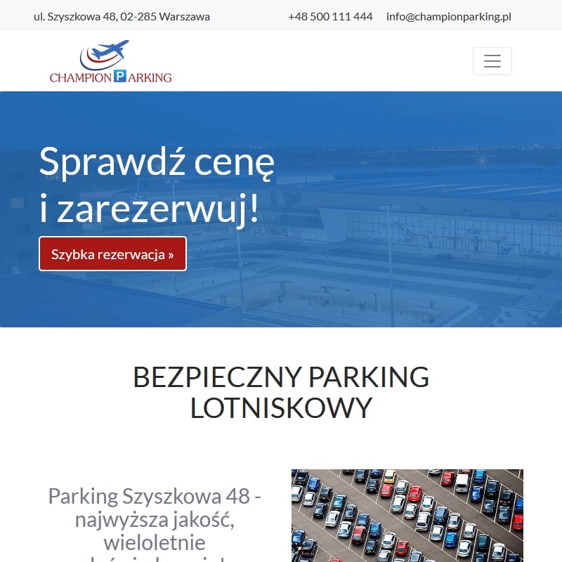 Parking szyszkowa w Warszawie