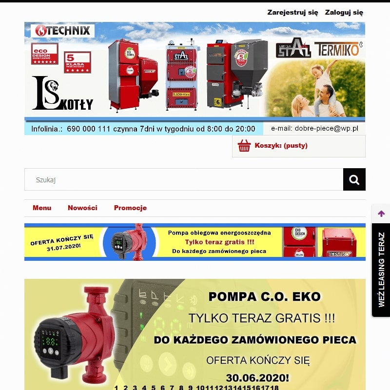 Kotły ekogroszek - Pleszew