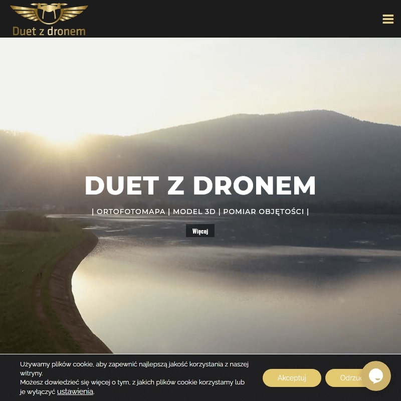 Dron geodezyjny w Bielsku-Białej