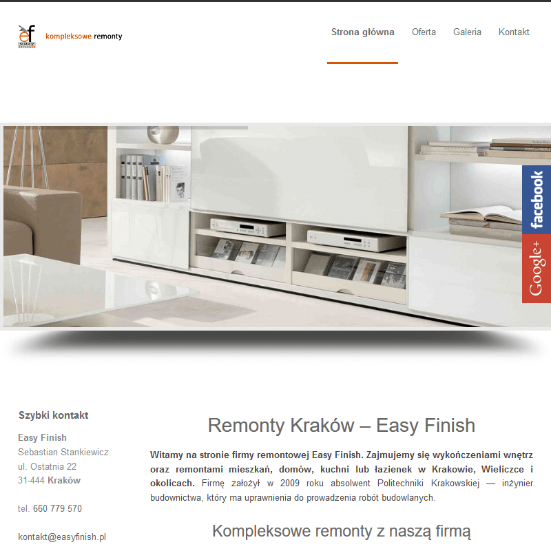 Remont kuchni w Wieliczce