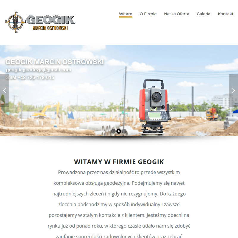 Pomiary geodezyjne gps