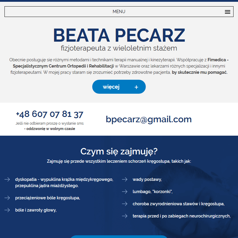 Leczenie zawrotów głowy Warszawa