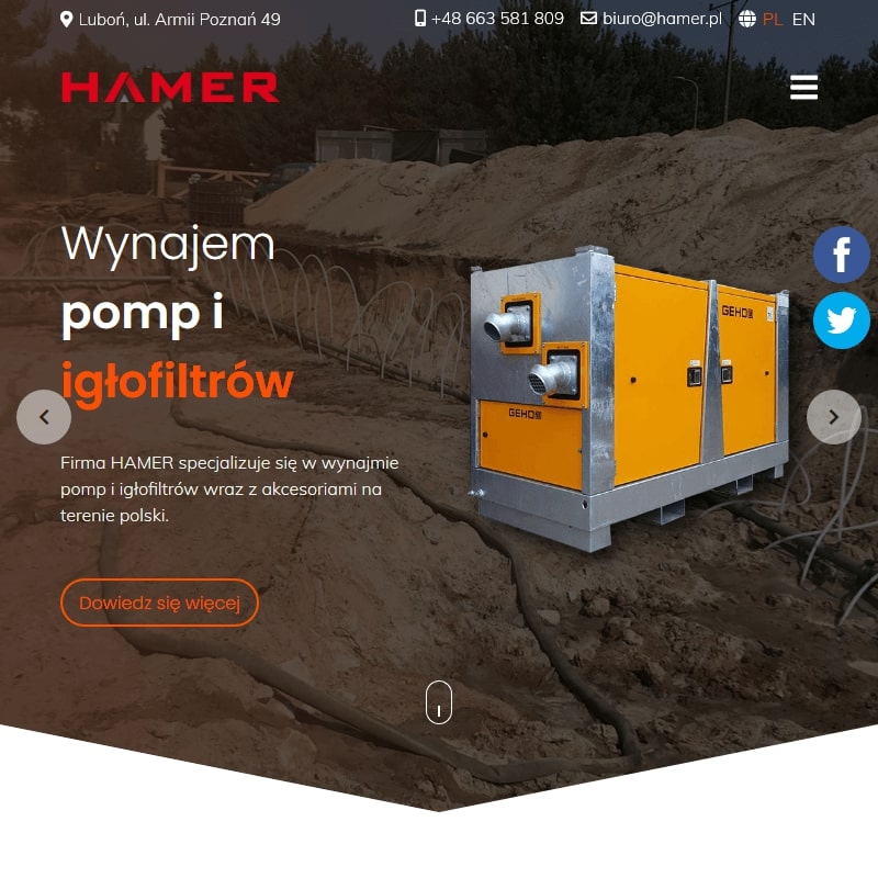 Pompa zatapialna - Warszawa