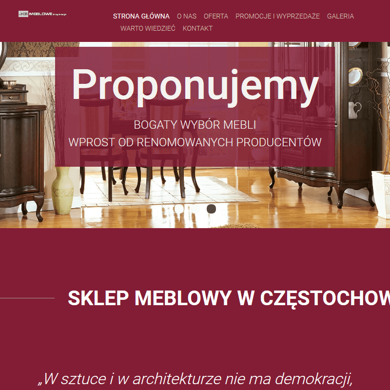 Modne meble - Katowice