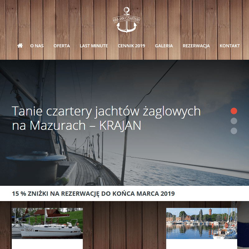 Tani czarter jachtów chorwacja - Giżycko