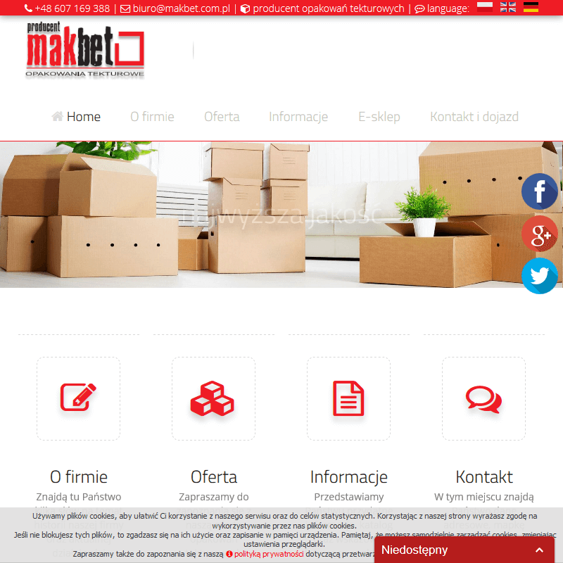 Kartonowe opakowania - Lublin