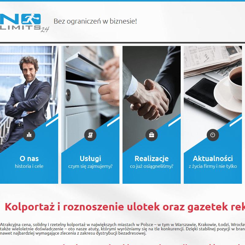 Kolportaż gazetek reklamowych