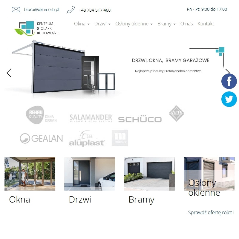 Katowice - okna aluminiowe