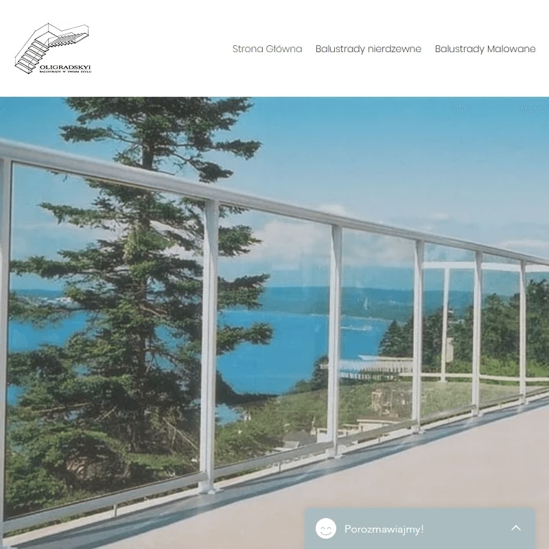 Balustrada na schody metalowa w Warszawie