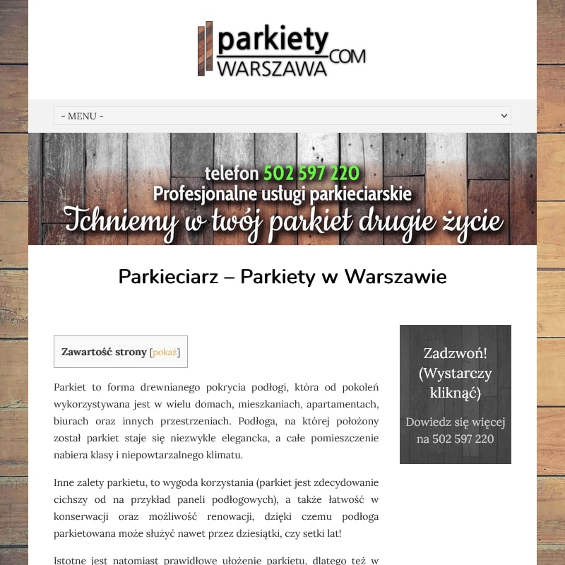 Panele winylowe na podłogę - Warszawa