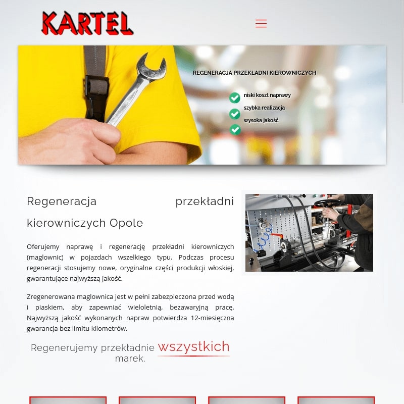 Regeneracja maglownic - Nysa