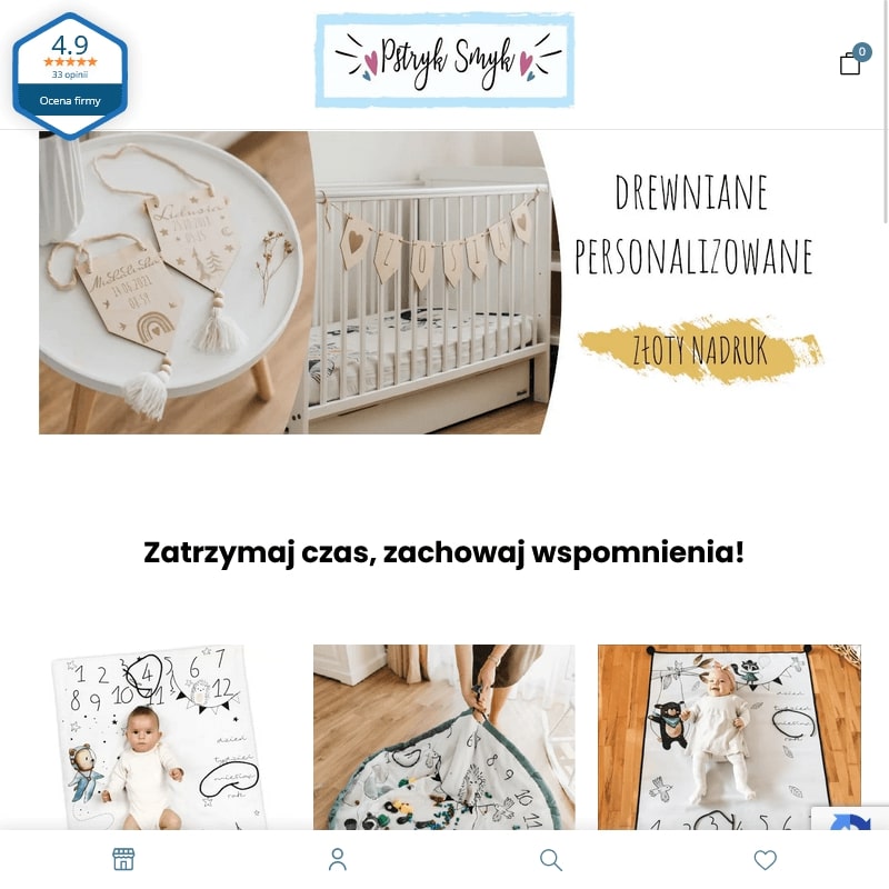 Karty do zdjęć niemowlaka