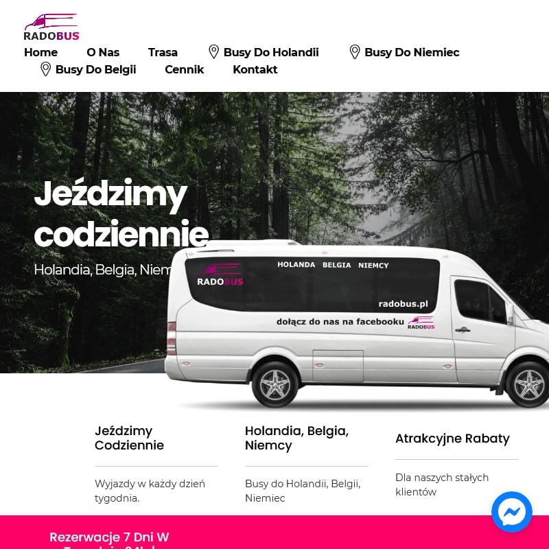 Bus do polski z holandii