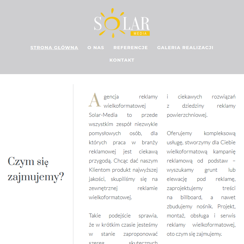 Serwis reklamy wielkoformatowej - Warszawa